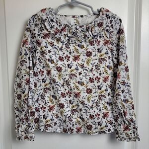JANIE AND JACK Ruffle Floral Top